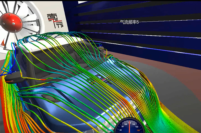 汽車空氣動力學VR互動軟件開發(fā)
