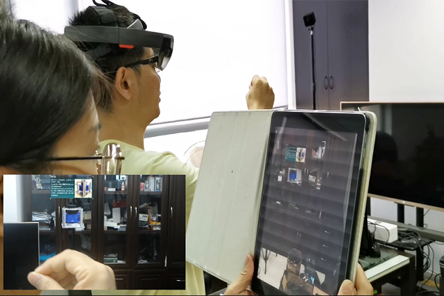 iPad實(shí)現(xiàn)HoloLens第三方視角觀看并操控